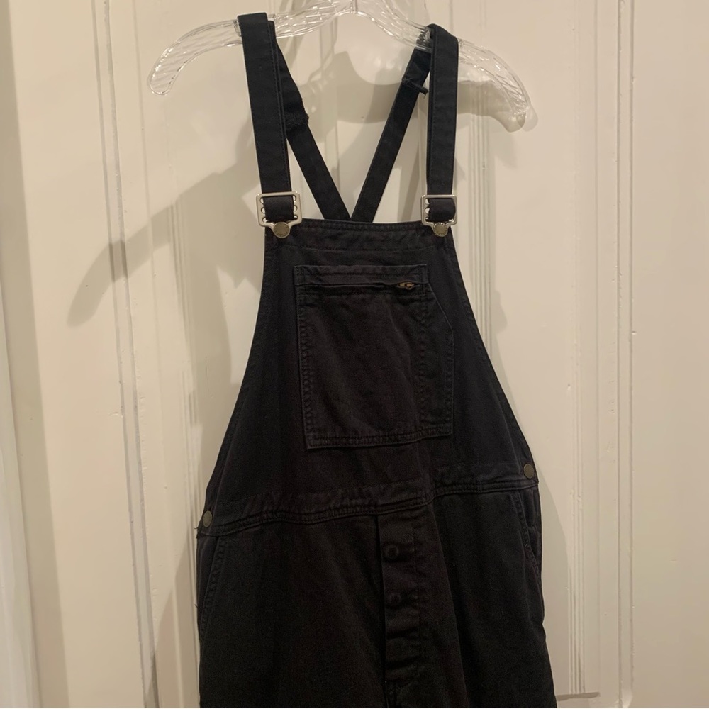 Rollas Black Carpenter Overalls Sz M